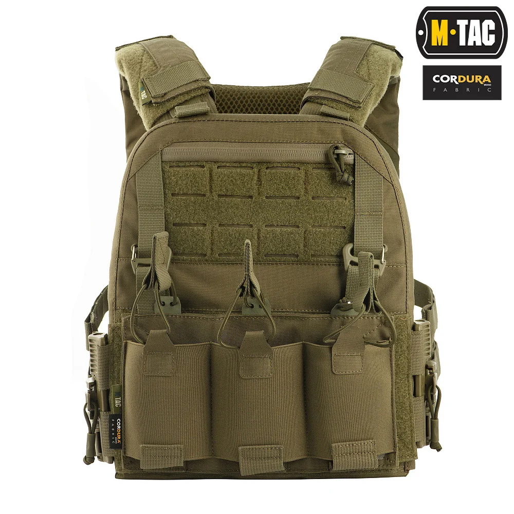 M-Tac Plate Carrier Breastplate QRS Ranger Green