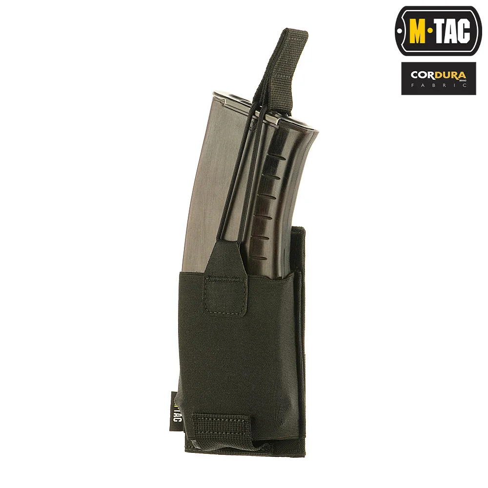 M-Tac Elite Black Elastic Pocket 3