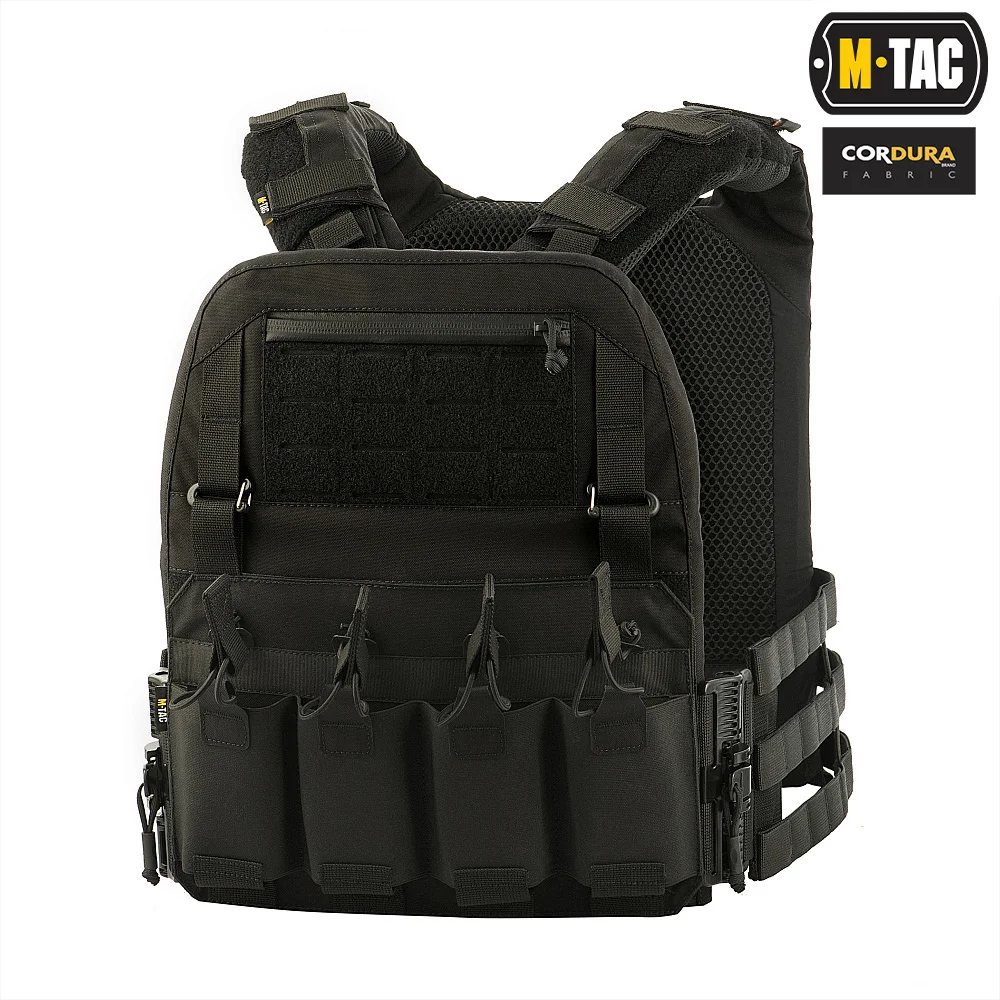 M-Tac Plate Carrier Cuirass QRS XL Black