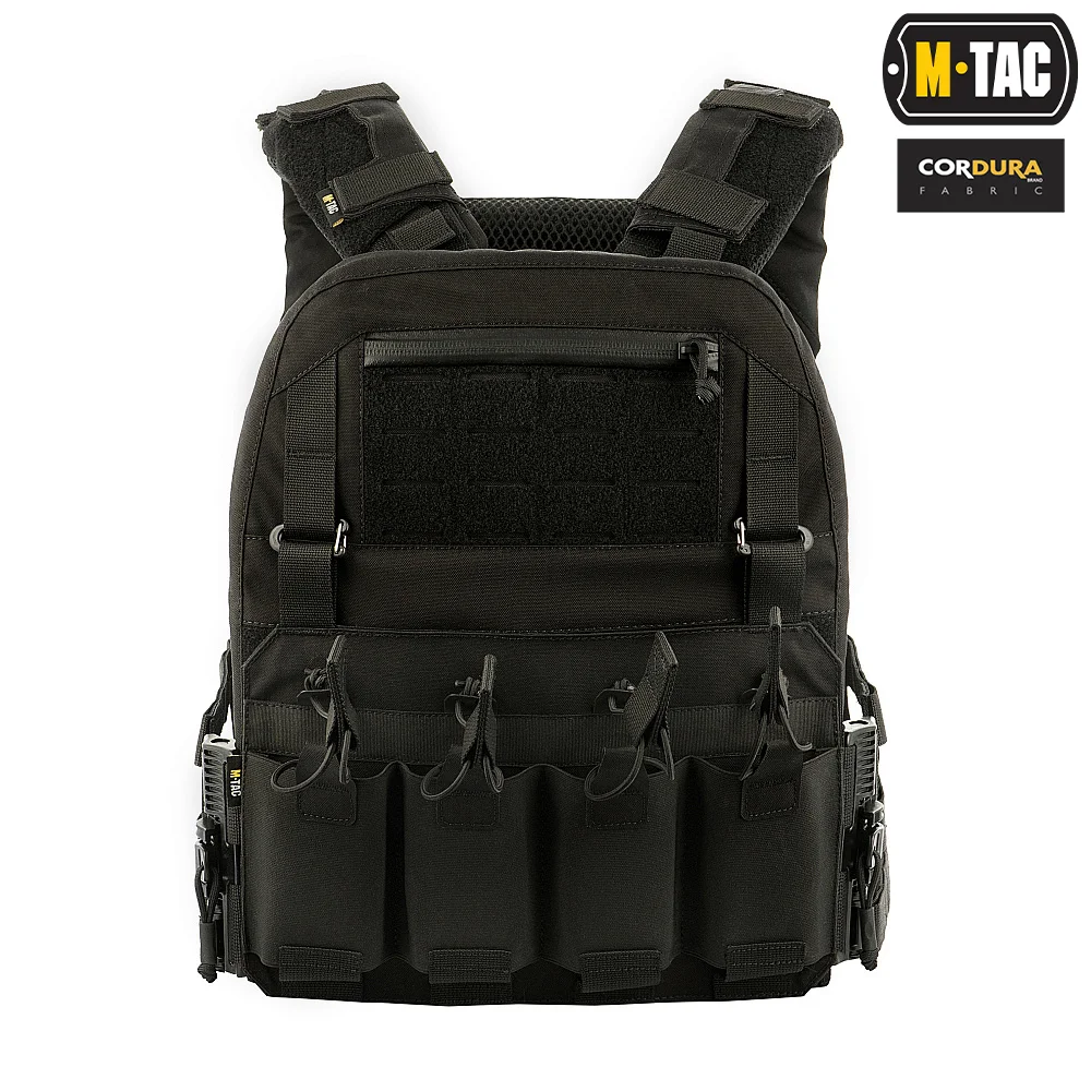 M-Tac Plate Carrier Cuirass QRS XL Black 2