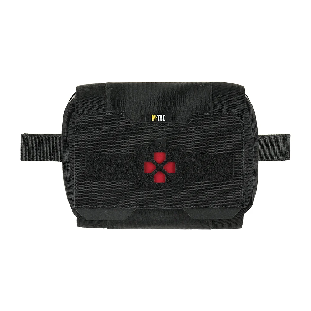 M-Tac Horizontal Large Elite Black Medical Pouch 2