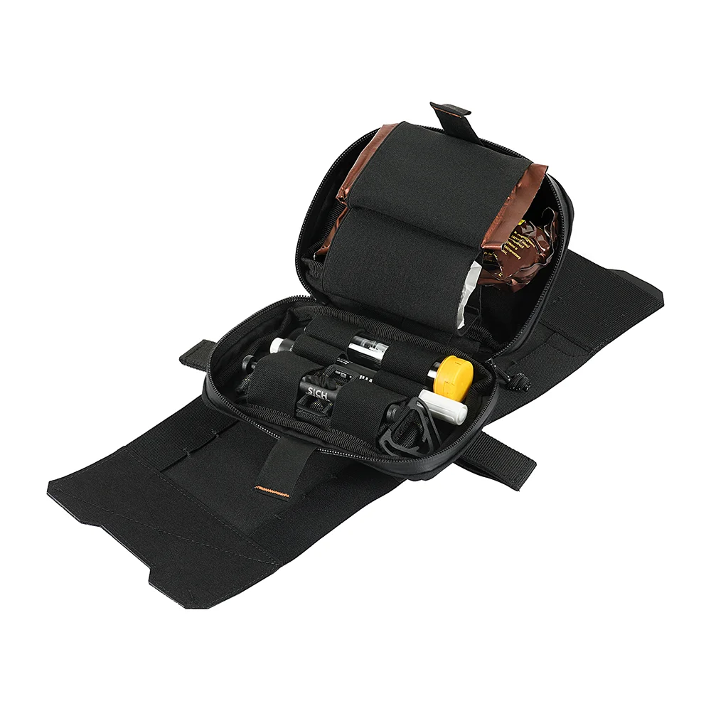 M-Tac Horizontal Large Elite Black Medical Pouch 3