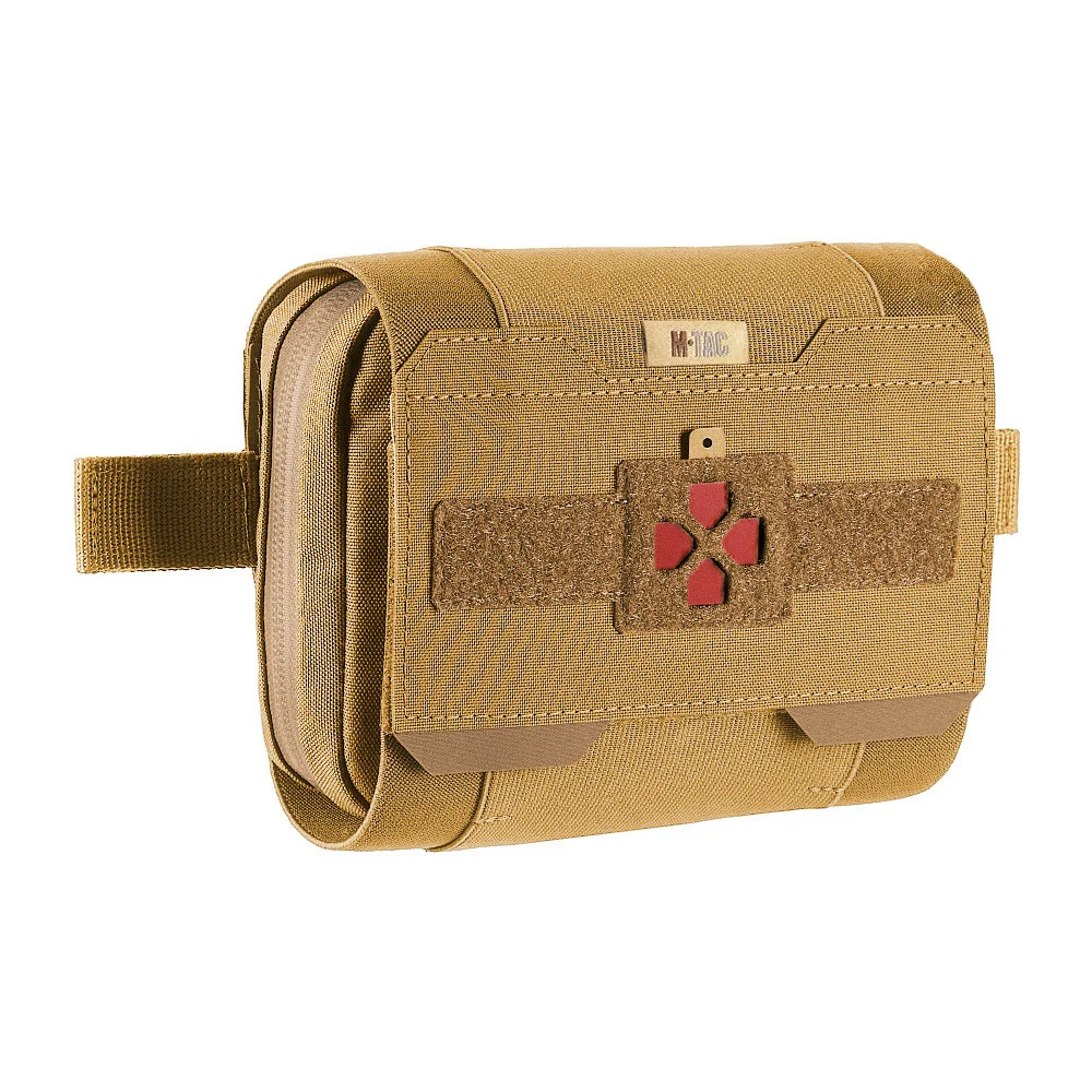 M-Tac Large Elite Coyote Horizontal Medical Pouch 3