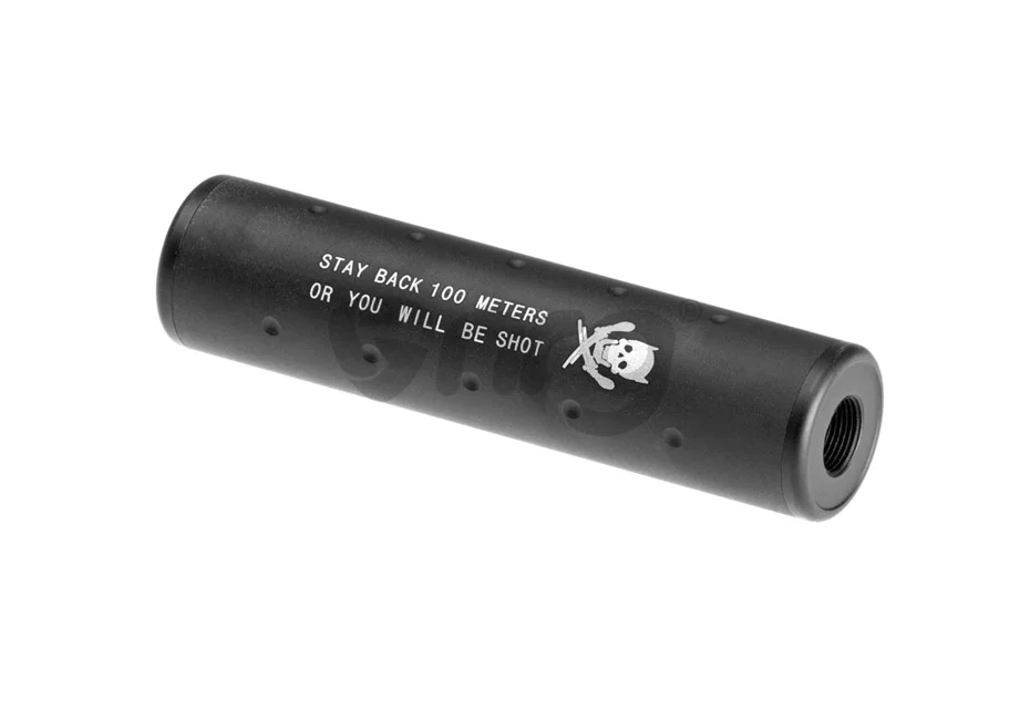Pirate Arms suppressor 130x35mm CW/CCW Black