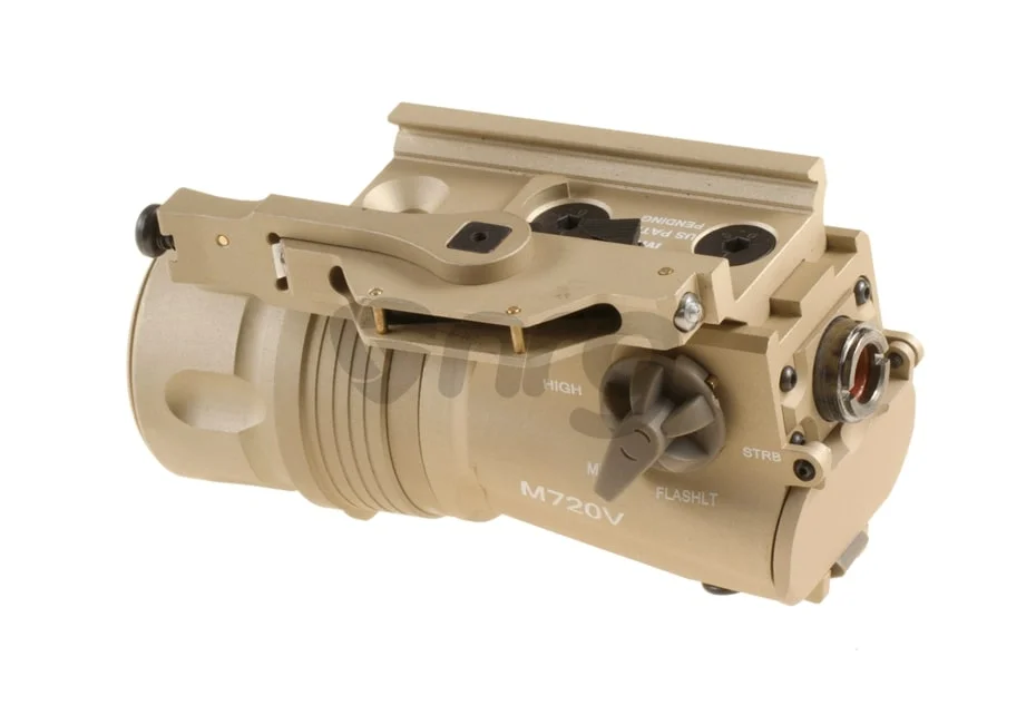 FMA Tactical Flashlight M720V Dark Earth 2