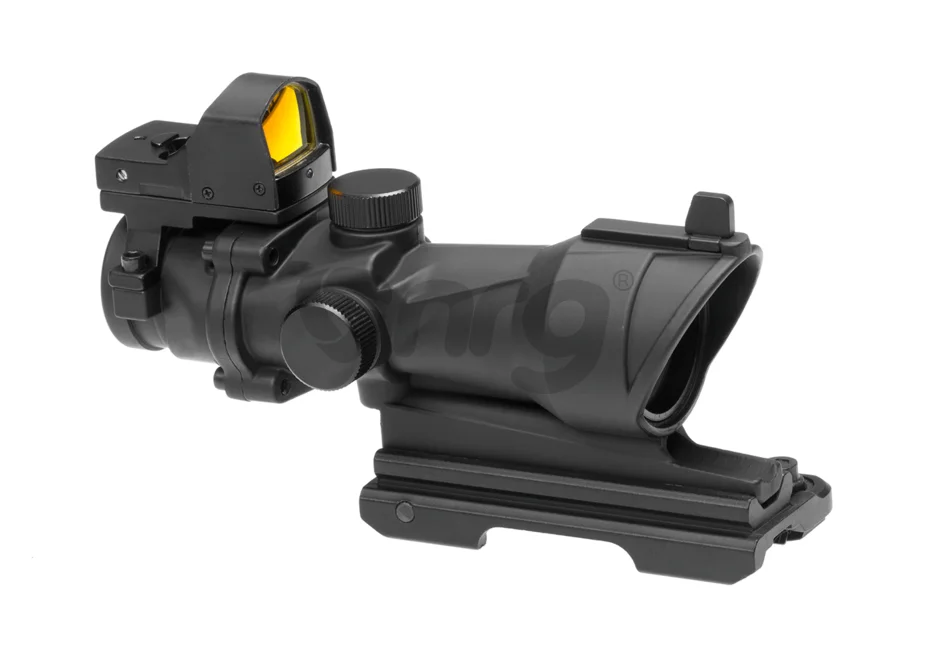 Aim-O combo combat scope ACOG 4x32 / Reflex Sight QD Black 7