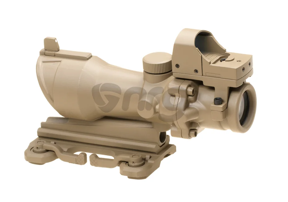 Aim-O combo combat scope ACOG 4x32 / Reflex Sight QD Desert 5