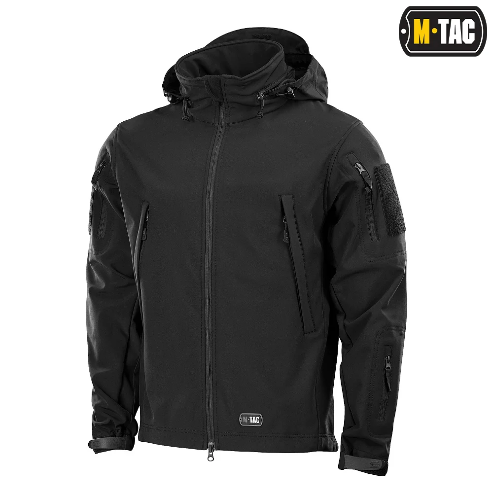 M-Tac Black Soft Shell Jacket 3XL
