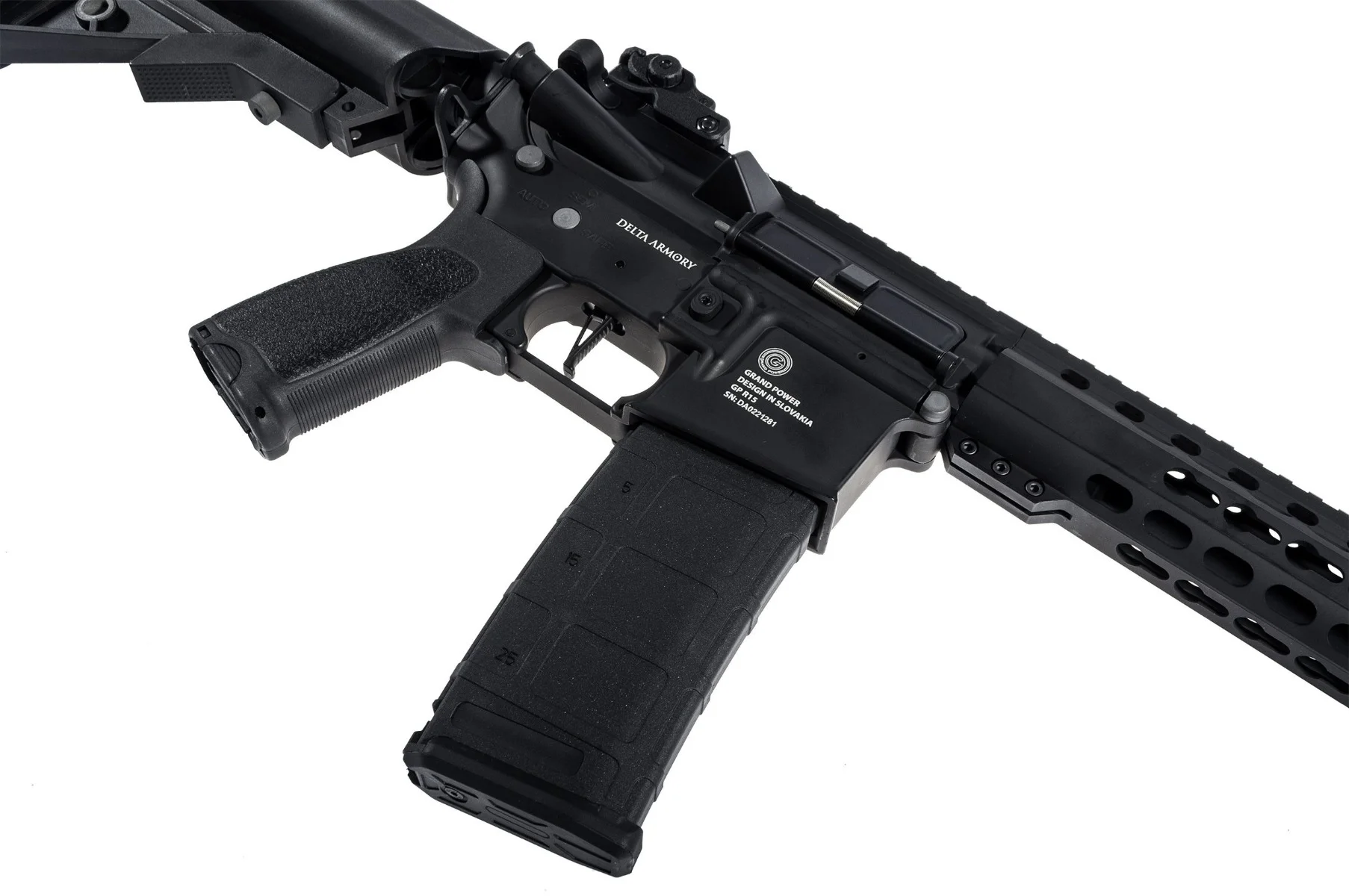 Delta Armory Grand Power AR15 SilentOps DMR ALPHA 3