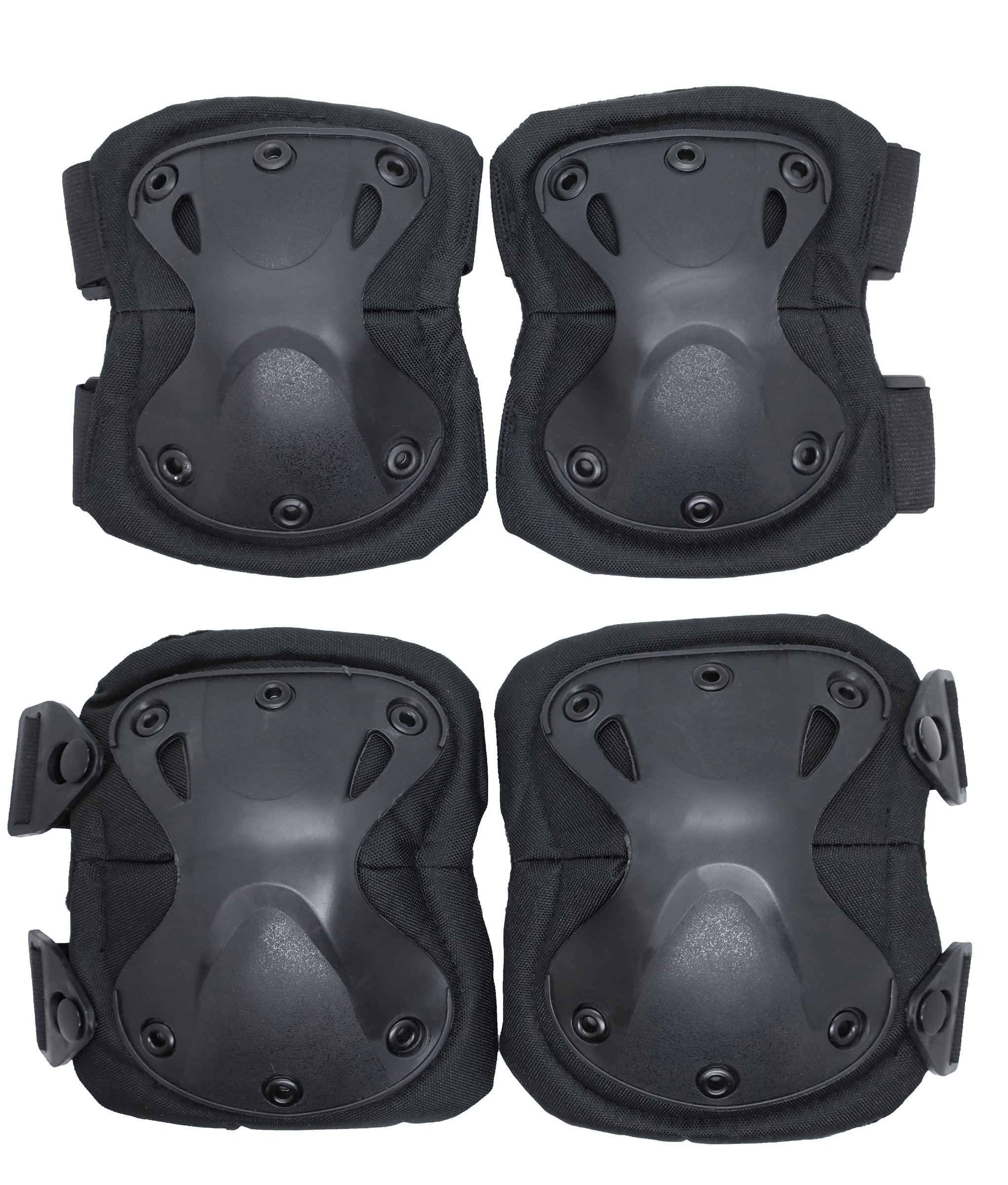 Delta Armory Knee and Elbow Pads Future Black