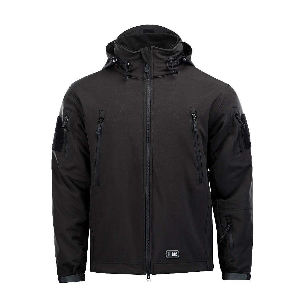 M-tac jacheta Soft Shell cu captuseala Negru 4