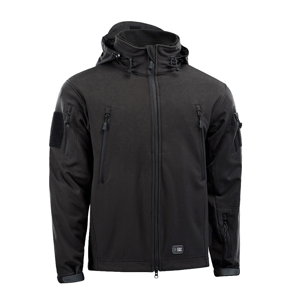 M-tac jacheta Soft Shell cu captuseala Negru 3
