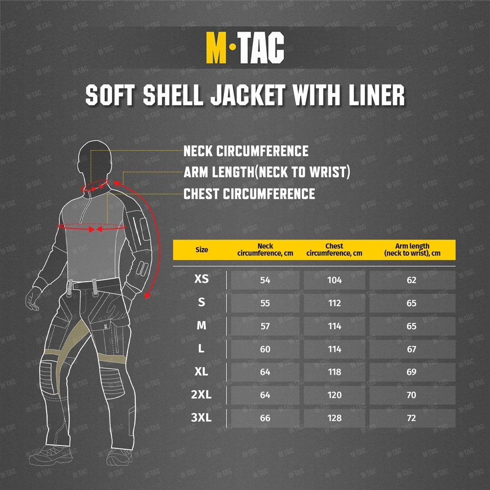 M-tac jacheta Soft Shell cu captuseala Negru 6