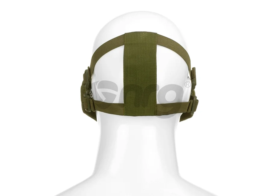 Invader gear metal mask Skull Olive 2
