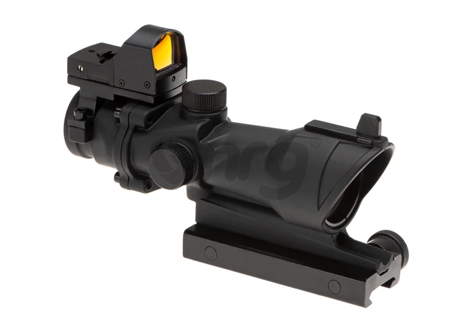 Aim-O combo combat scope ACOG 4x32 / Reflex Sight Black 7