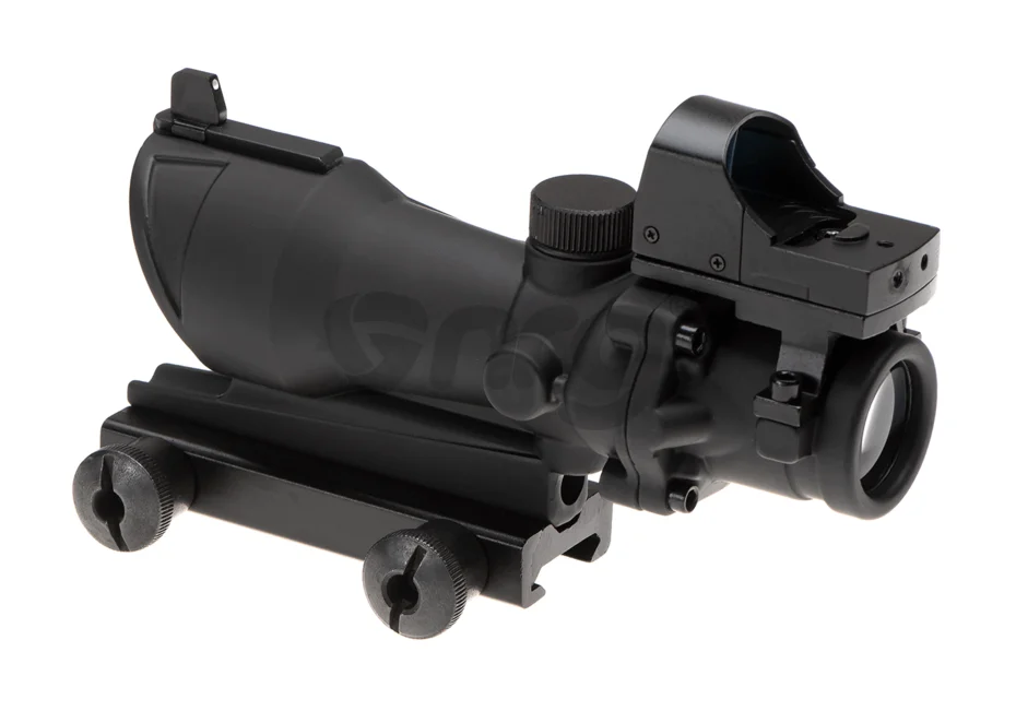 Aim-O combo combat scope ACOG 4x32 / Reflex Sight Black 5