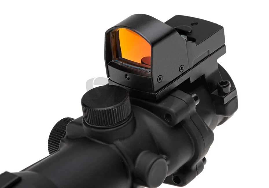 Aim-O combo combat scope ACOG 4x32 / Reflex Sight Black 2