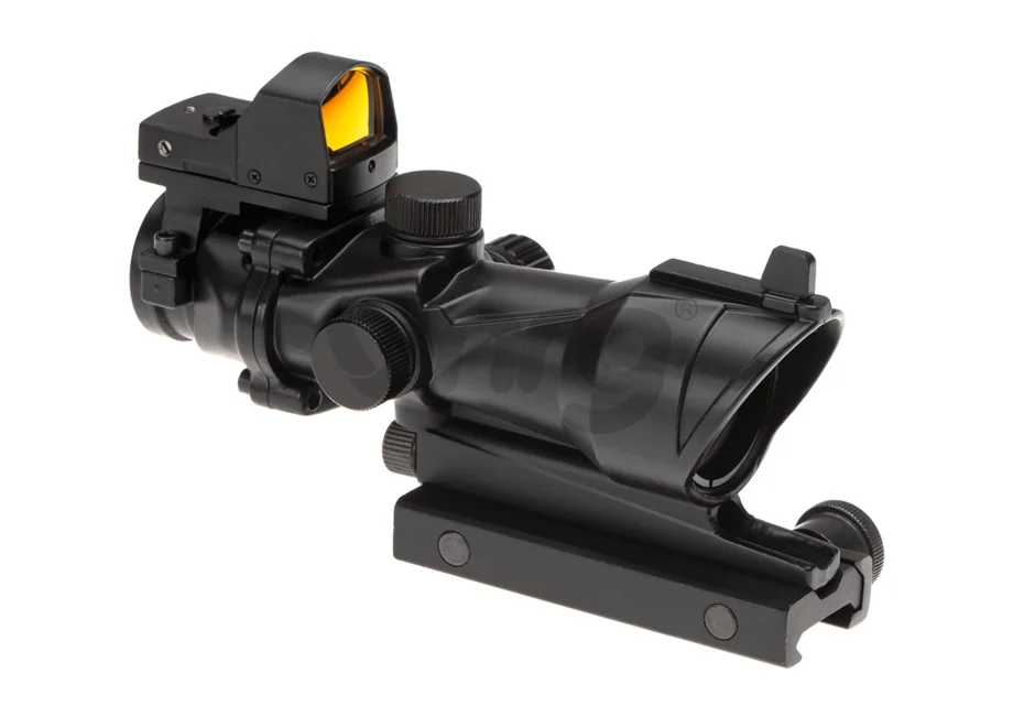 Aim-O combo combat scope ACOG 4x32IR / Reflex Sight Black 7