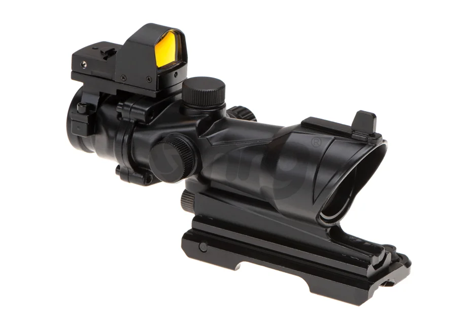 Aim-O Combo Combat Scope ACOG 4x32IR / Reflex Sight QD Black 7