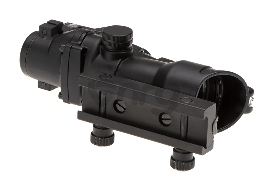 Emerson combo battle scope ACOG 4x32 / Reflex Sight Black Fiber 5