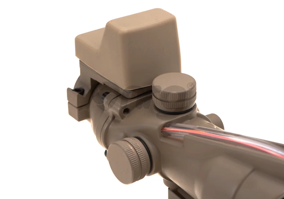 Aim-O combo combat scope ACOG 4x32C / Reflex Sight Fiber Desert 2