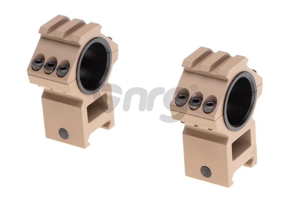 Aim-O rings for Top Rail scope 25.4mm / 30mm high Desert 4