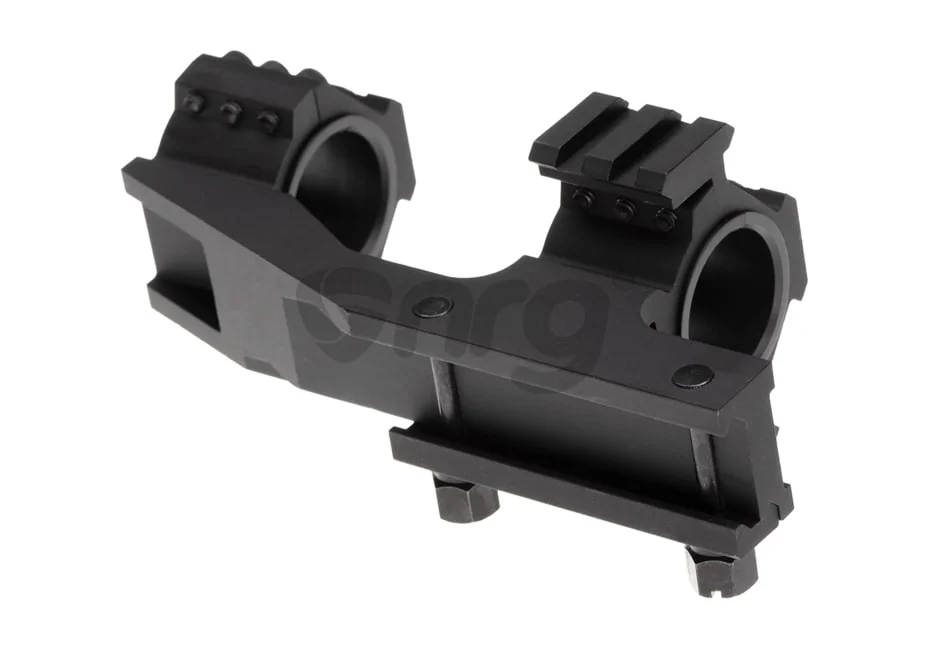 Aim-O rings for scope with Tri-Side Rail mount 25.4mm / 30mm Black 2