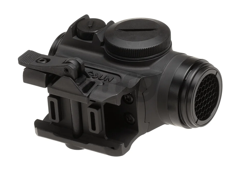 The text is already in English. It's a product name for a specific model of a sight used in firearms, specifically the Holosun dot sight Green Circle HE515GT-GR Elite. 3