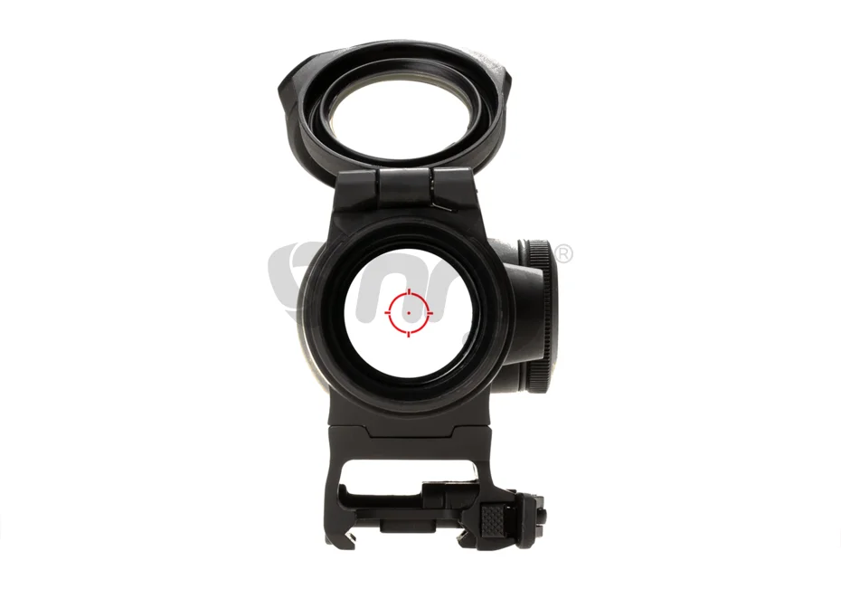The text is already in English. The product mentioned, "Holosun dot sight Red Circle HE530G-RD Elite", is a type of red dot sight for firearms, produced by the company Holosun. 2