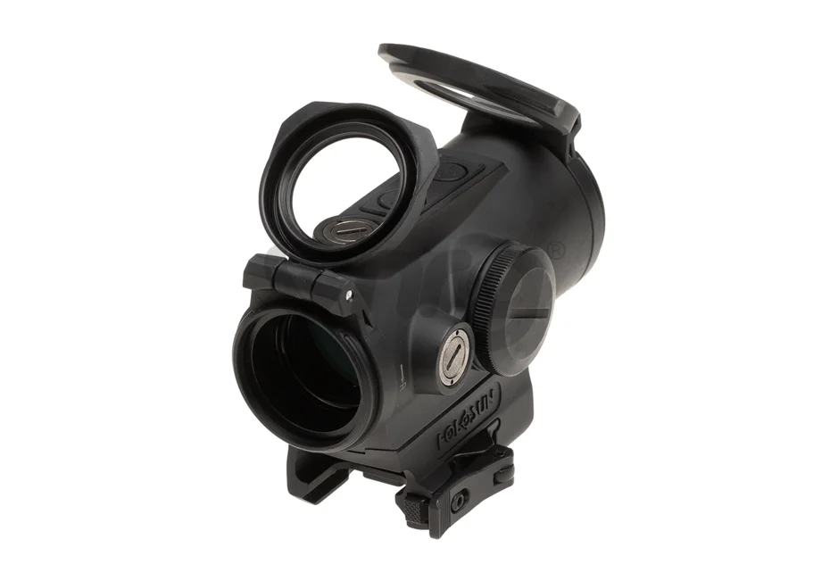 The text is already in English. The product mentioned, "Holosun dot sight Red Circle HE530G-RD Elite", is a type of red dot sight for firearms, produced by the company Holosun. 8