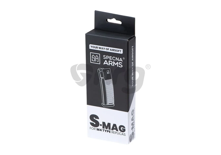 Specna Arms M4/M16 S-Mag Midcap ABS Gray 120bb 3