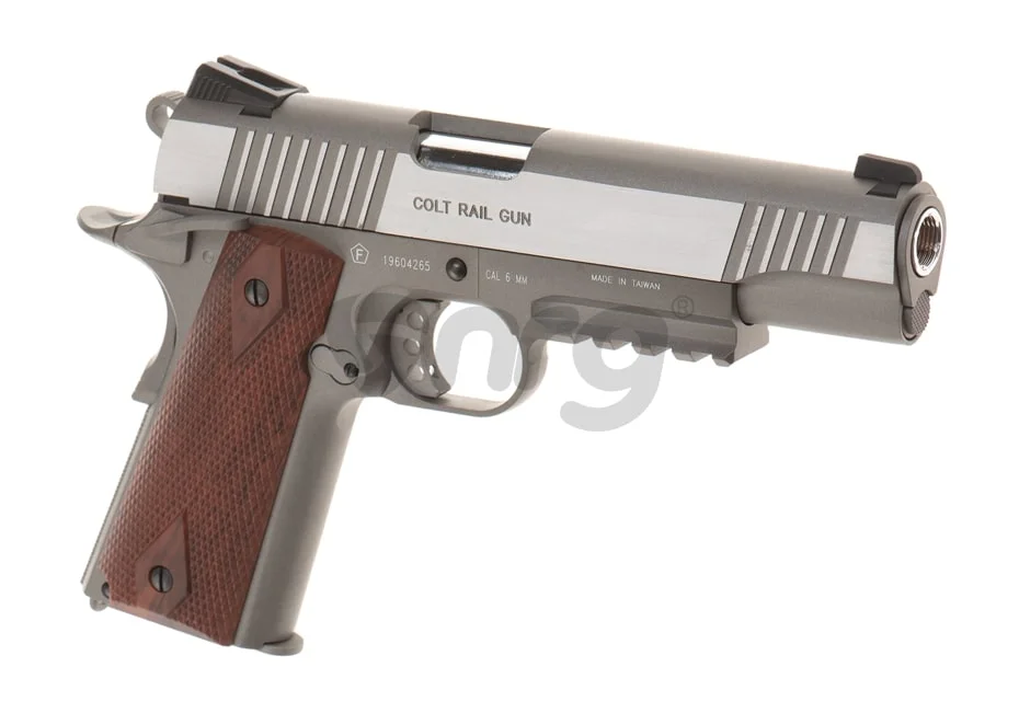 Stainless CO2 Rail Colt 1911 4