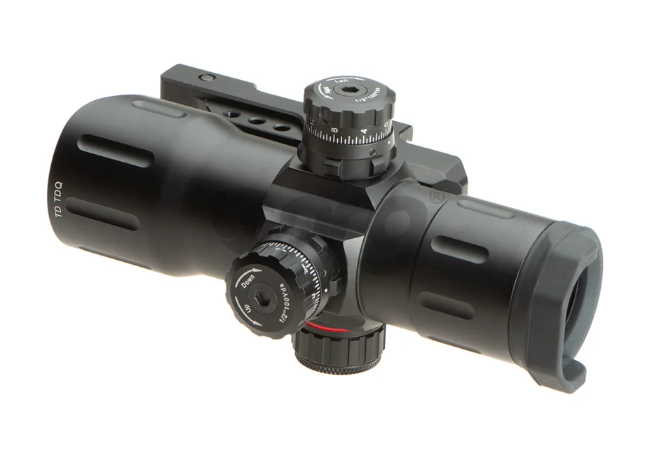 Leapers T-Dot Red/Green ITA 6 Inch Black 5