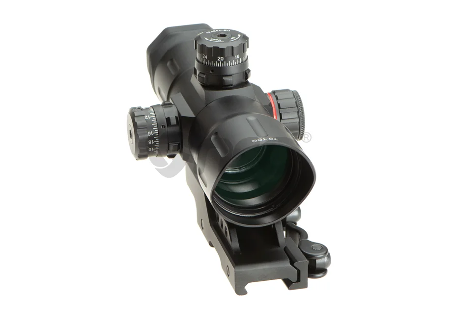 Leapers T-Dot Red/Green ITA 6 Inch Black 4