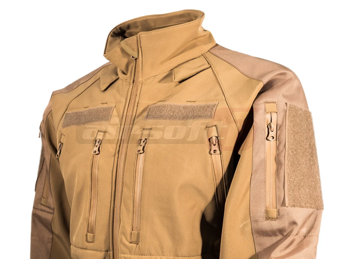 Mil-Tec Coyote Softshell Jacket (S) 4