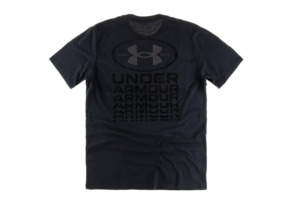 Under Armour UA Armour Repeat SS Black T-shirt L 3