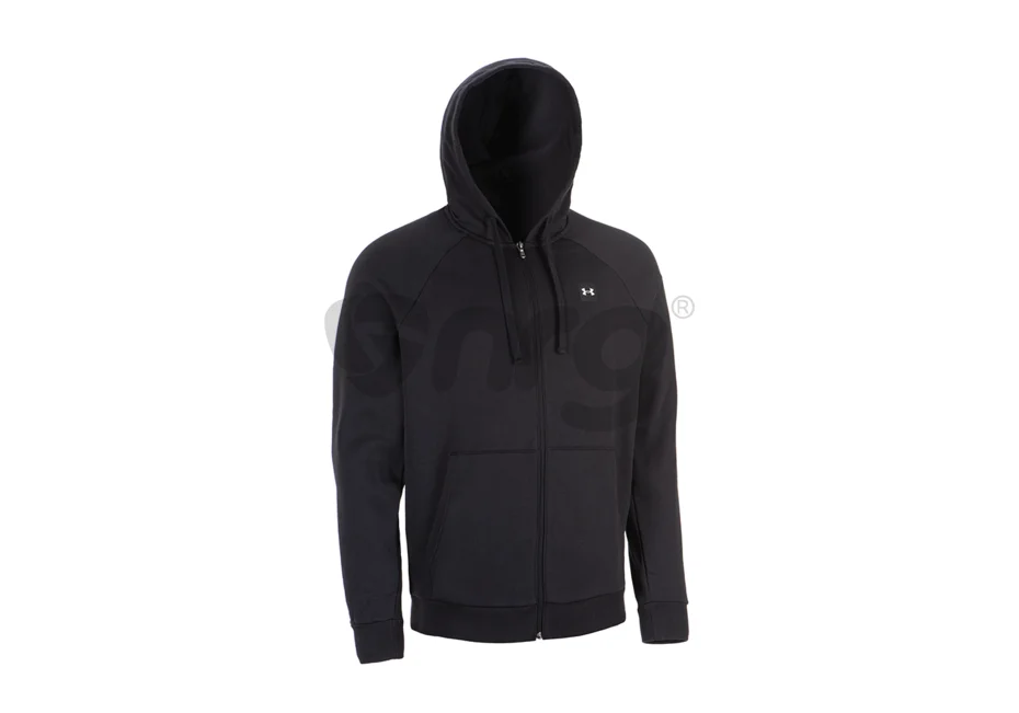 Under Armour UA Rival Fleece FZ Hoodie Black L 2