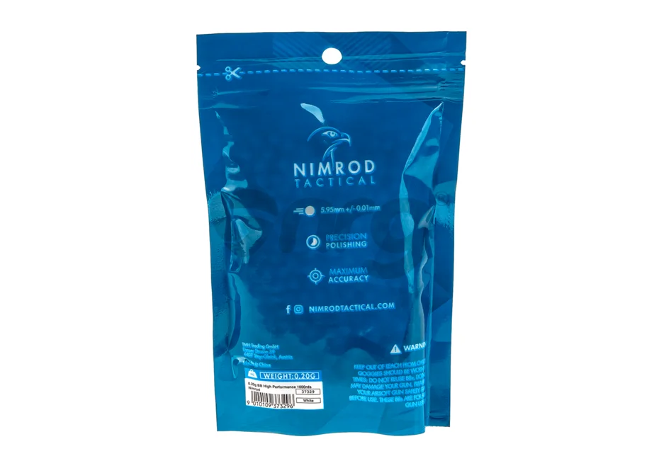 Nimrod High Performance 0.20g BBs 1000pcs 3