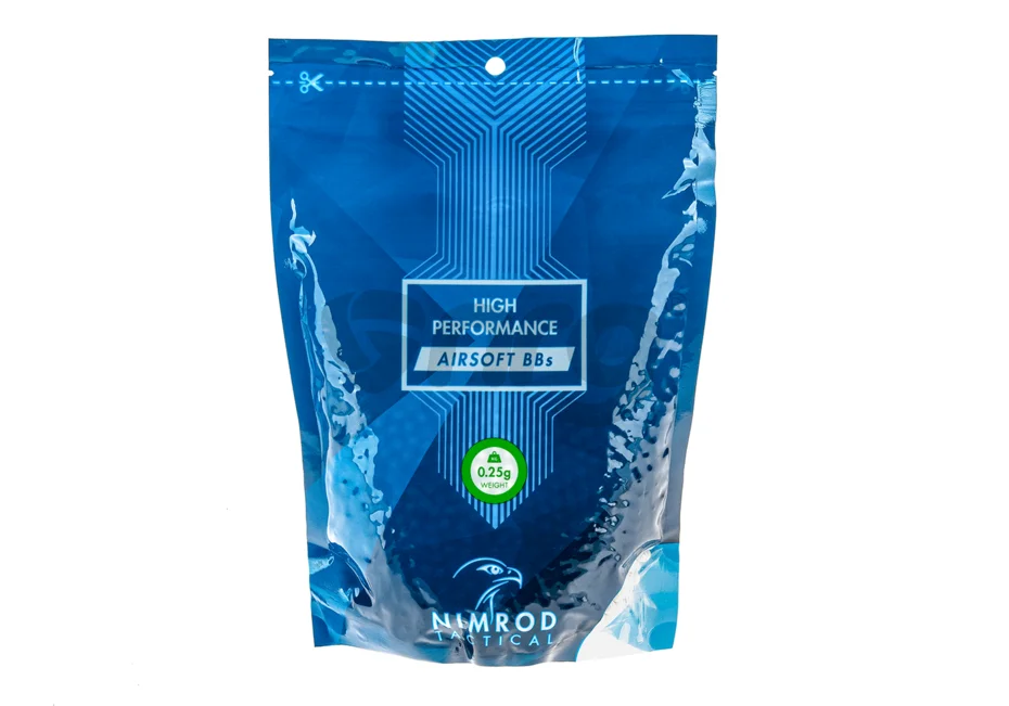 Nimrod High Performance 0.25g BBs 4000pcs 4