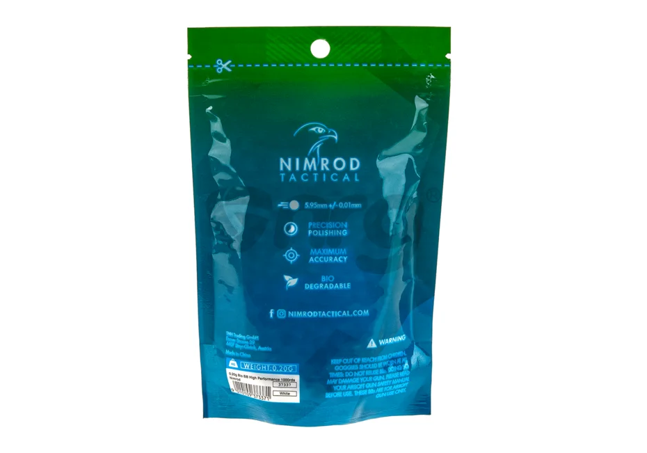 Nimrod High Performance 0.20g Bio BBs 1000pcs 4