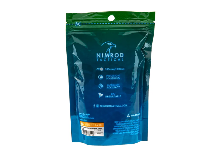 Nimrod High Performance 0.28g Bio Balls 1000pcs 3