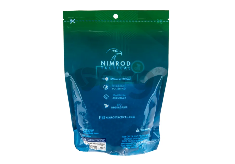 Nimrod High Performance 0.30g Bio BBs 3335pcs 2