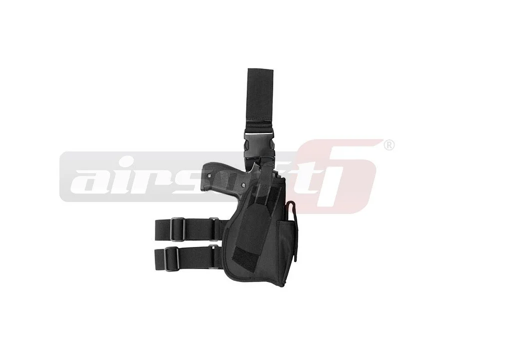 8Fields Universal Pistol Holster for Thigh Black 3