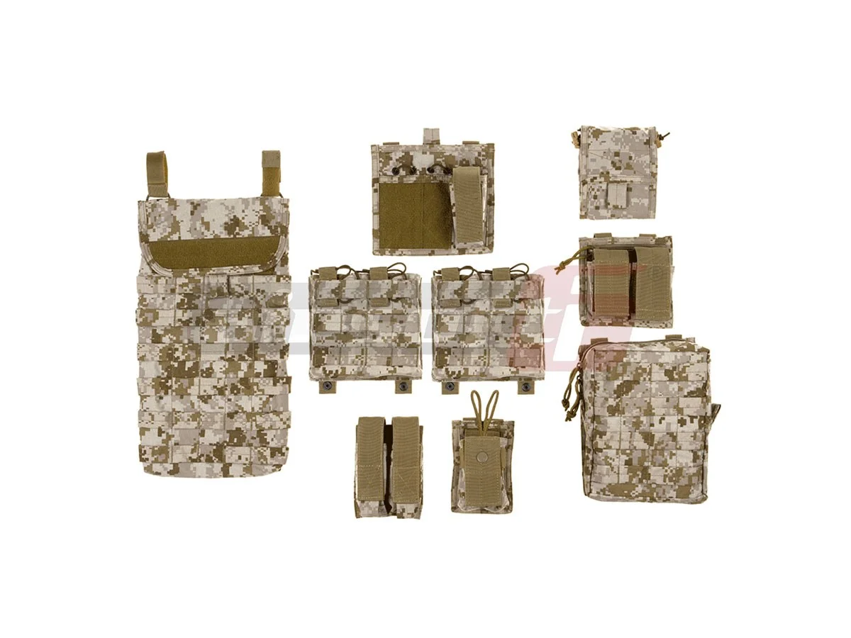 Invader Gear Tactical Vest Mod Carrier Combo Marpat Desert 2