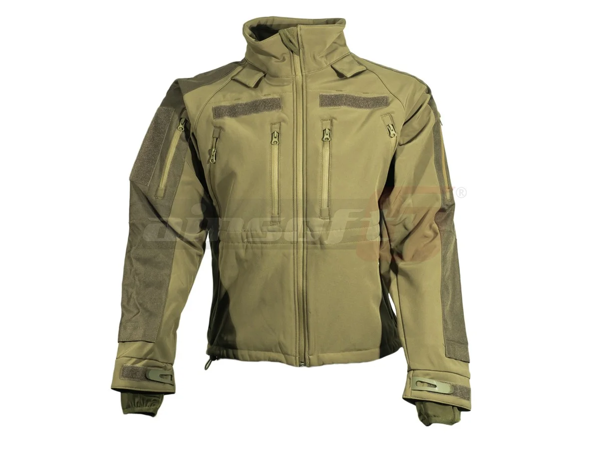 Mil-Tec Softshell Jacket Olive (M) 6