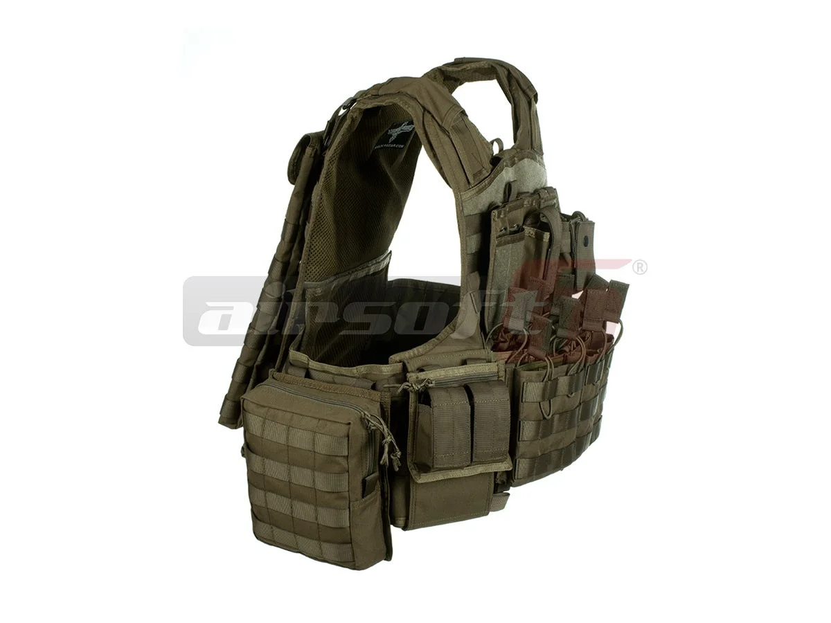 Invader Gear Tactical Vest Mod Carrier Combo Ranger Green 3