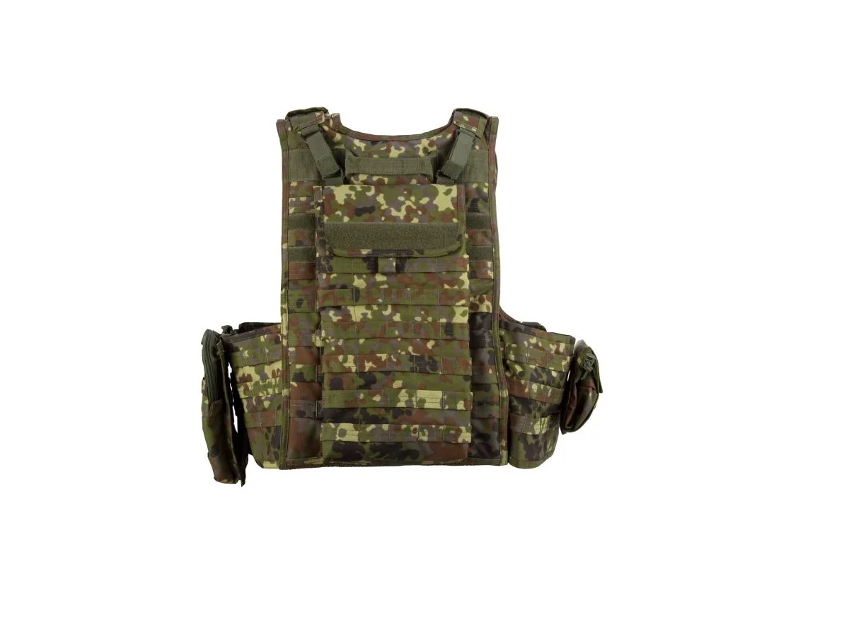 Invader Gear Tactical Vest Mod Carrier Flecktarn 2