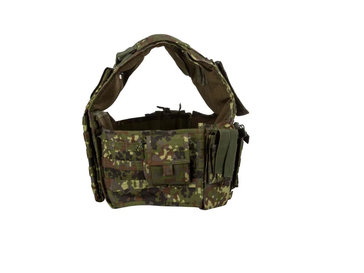 Invader Gear Tactical Vest Mod Carrier Flecktarn 3