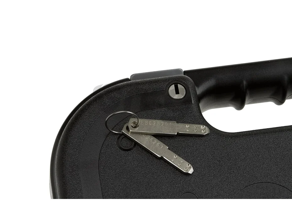 Glock secured box for pistol transport 2