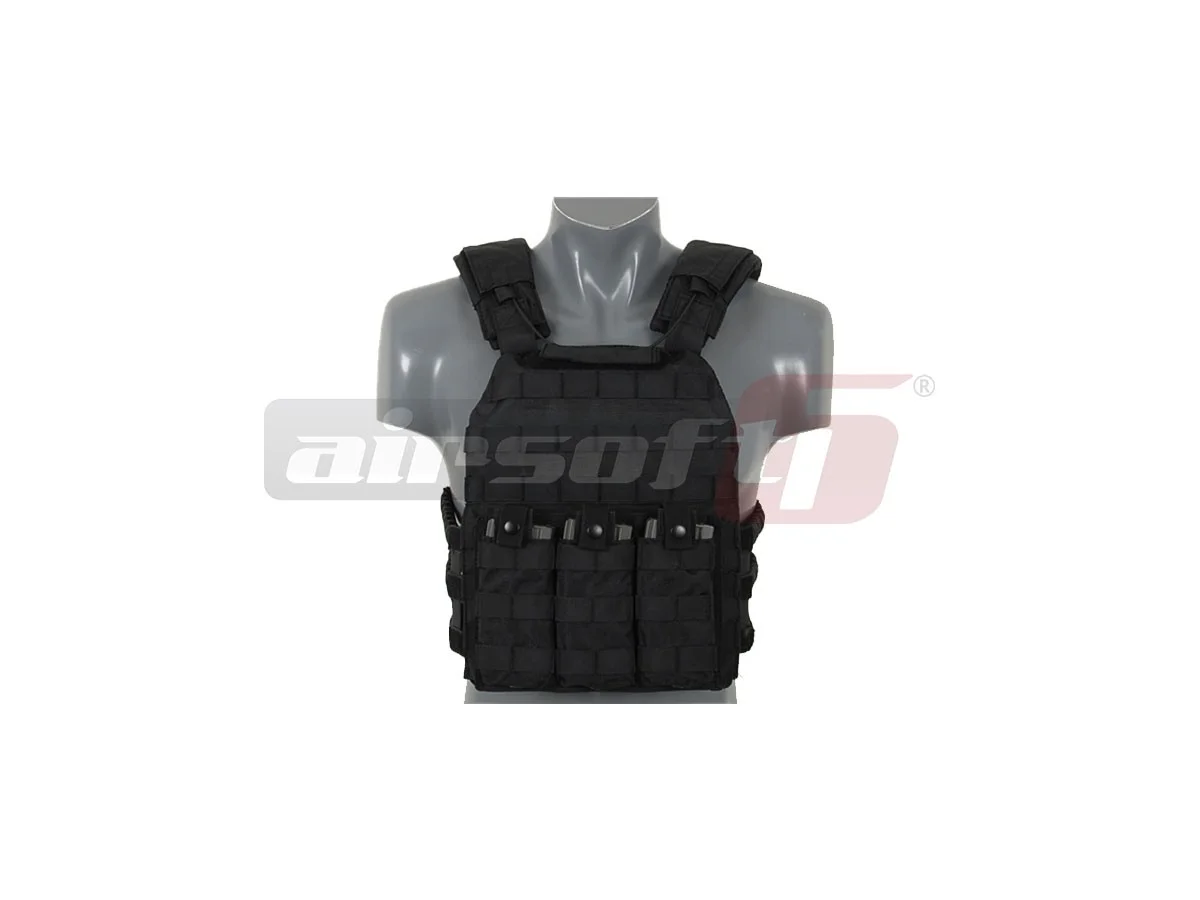 8Fields Plate Carrier First Defense Black 6